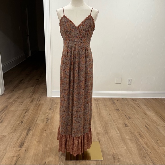 Kensie Floral Maxi Dress - Picture 1 of 16